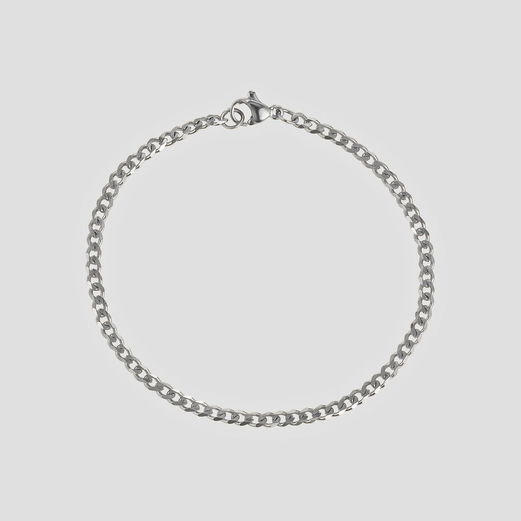 Cuban Bracelet (Silver) 3MM