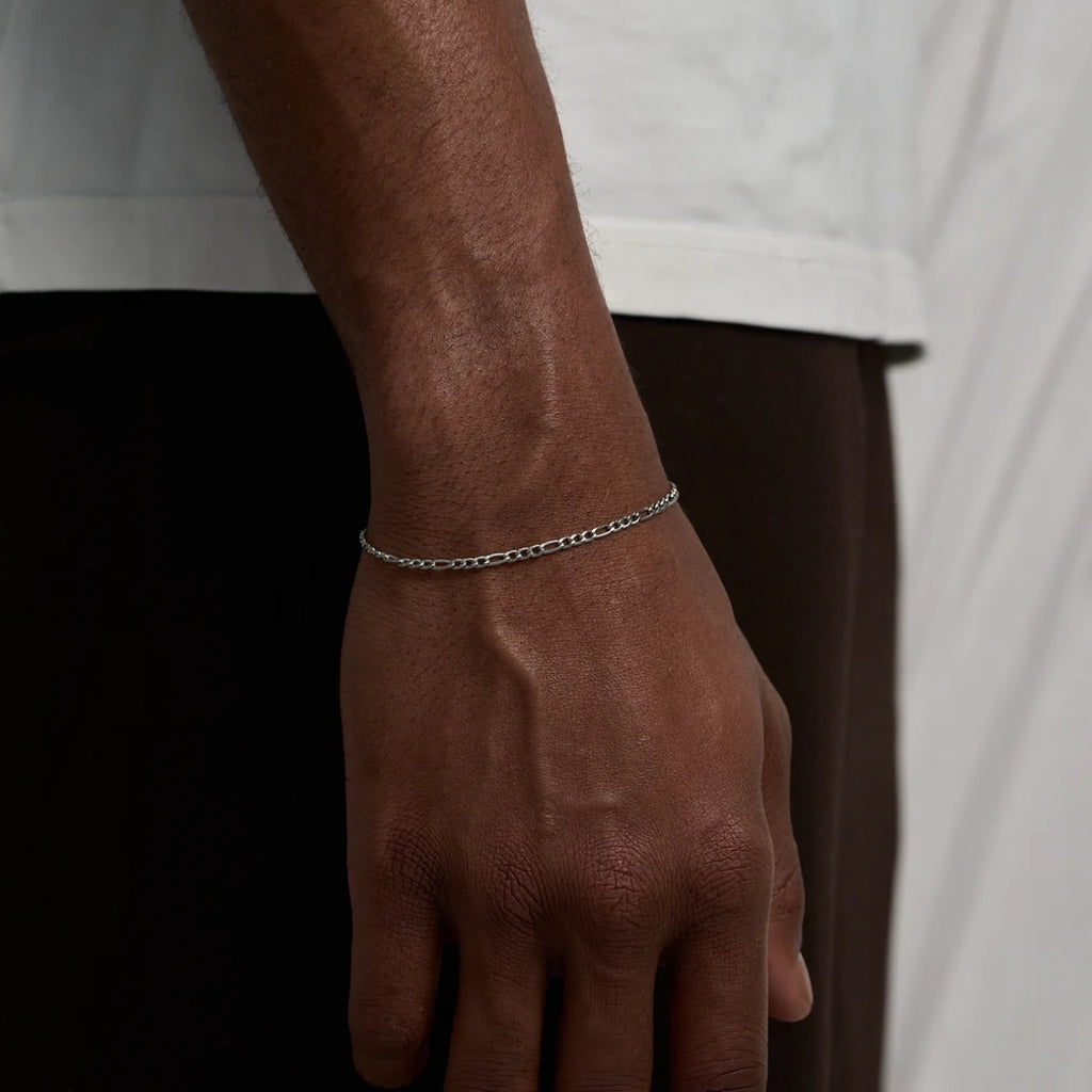 Figaro Bracelet (Silver) 3MM