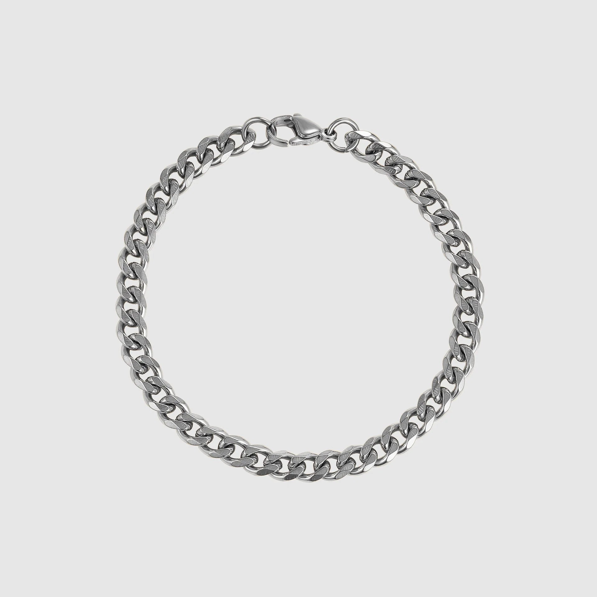 Cuban Bracelet (Silver) 5MM