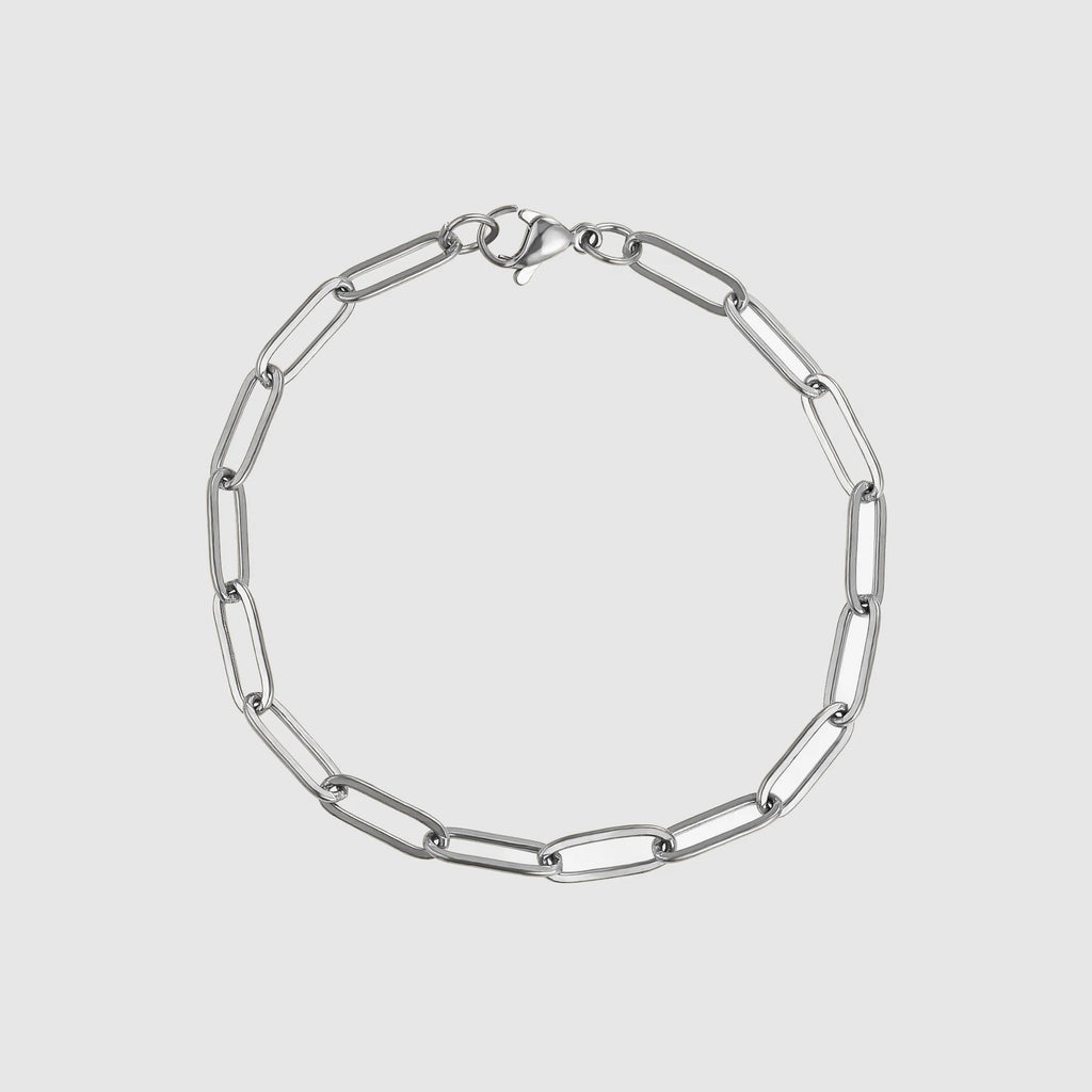 Paperclip Bracelet (Silver)