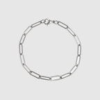 Paperclip Bracelet (Silver)
