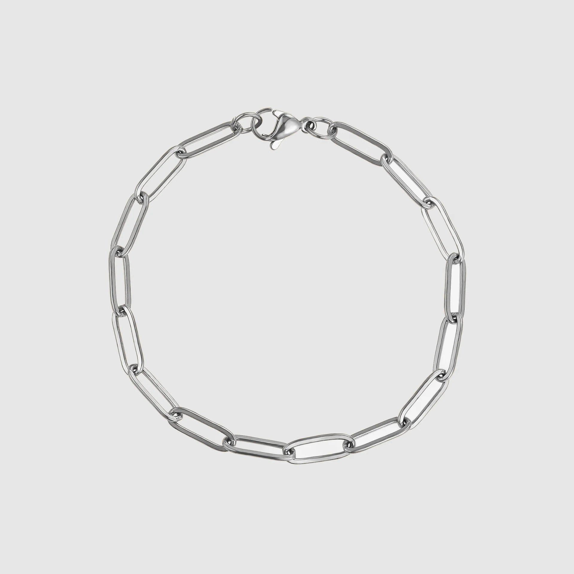 Paperclip Bracelet (Silver)