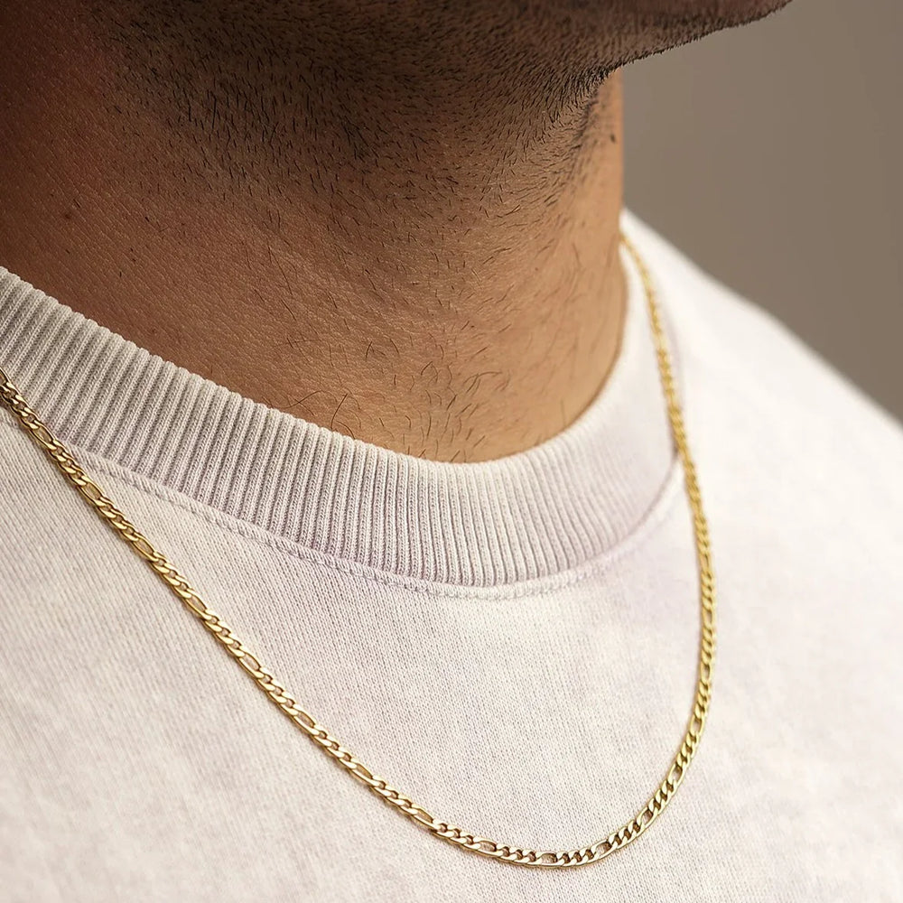 Figaro Chain (Gold) 3MM