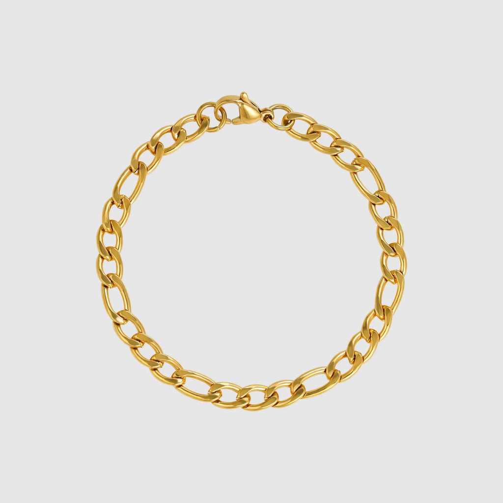 Figaro Bracelet (Gold) 5MM