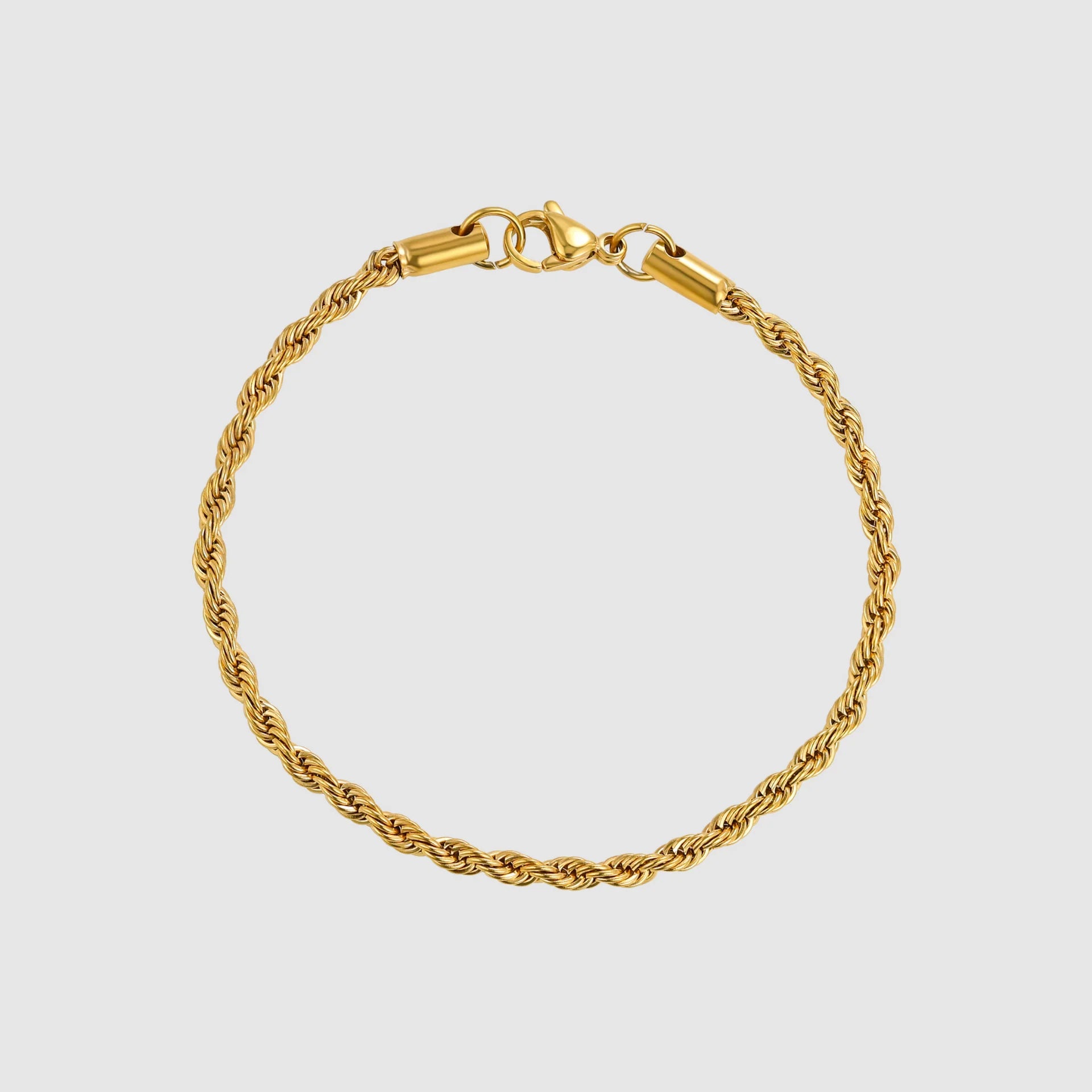 Rope Bracelet (Gold) 3MM