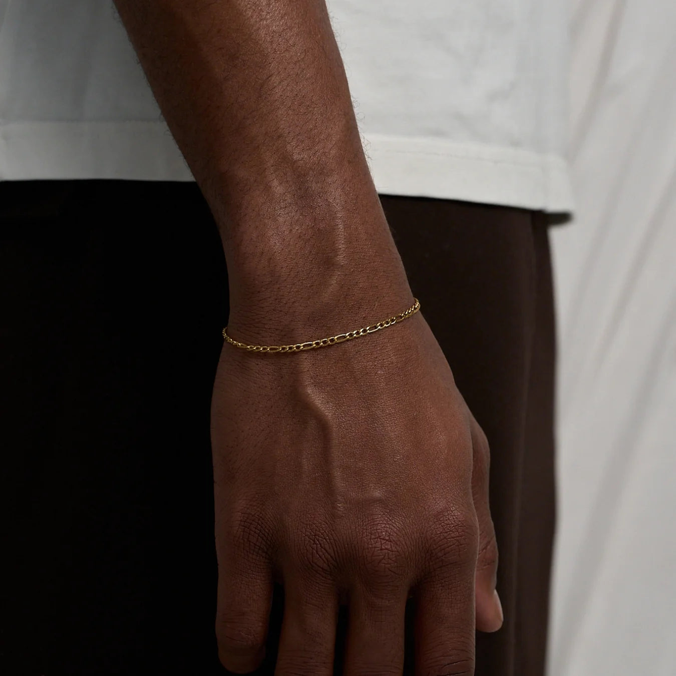 Figaro Bracelet (Gold) 3MM