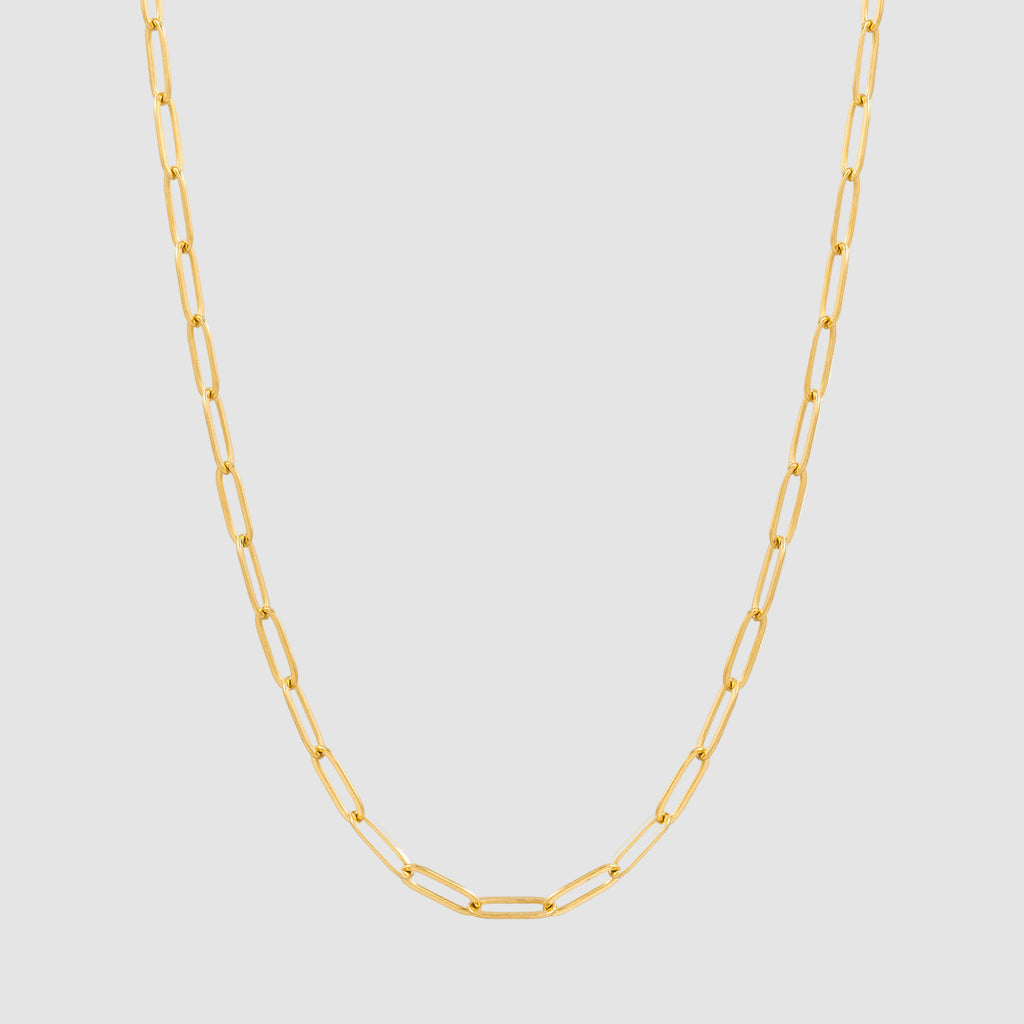 Paperclip Chain (Gold)
