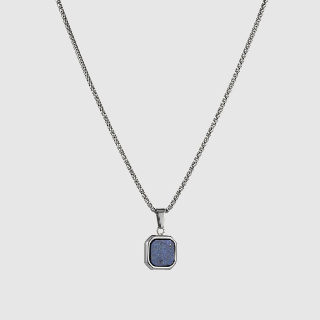 Blue Marble Square (Silver)