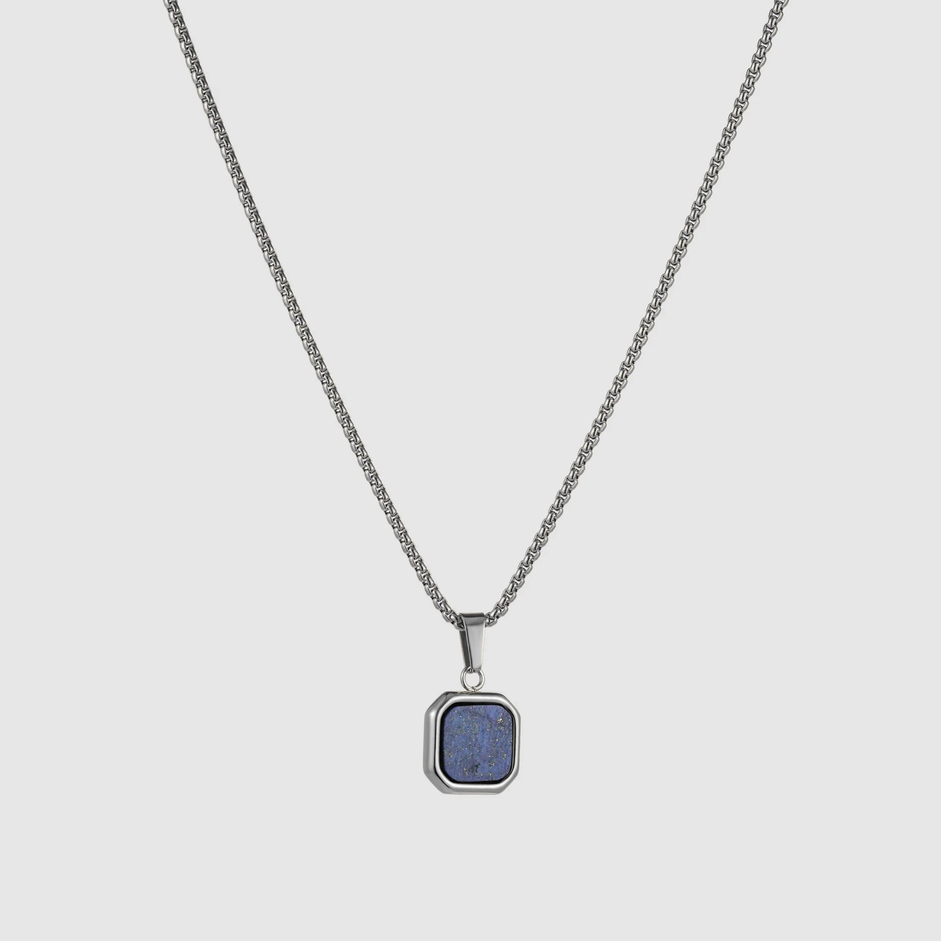 Blue Marble Square (Silver)