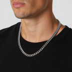 Cuban Chain (Silver) 8MM