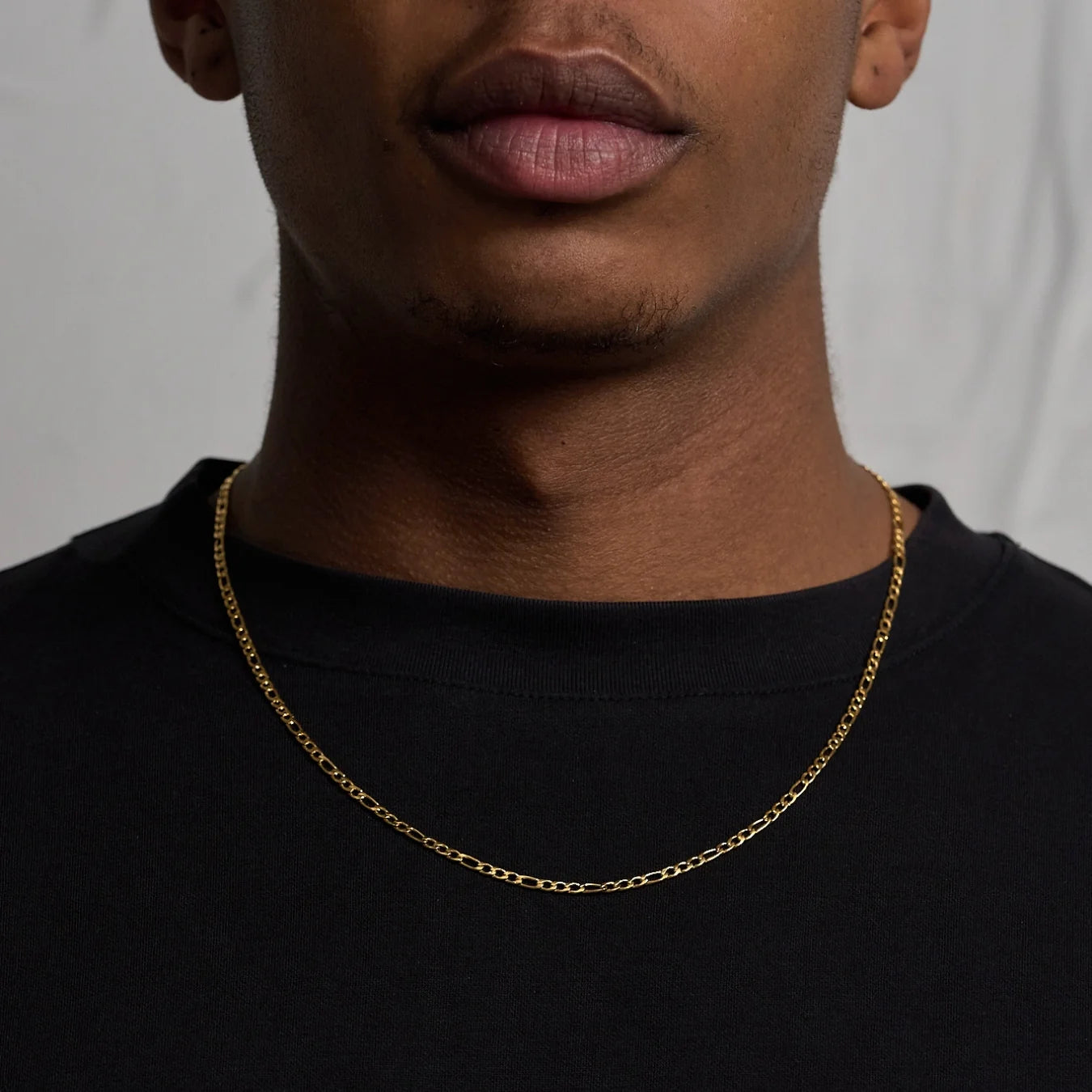 Figaro Chain (Gold) 3MM