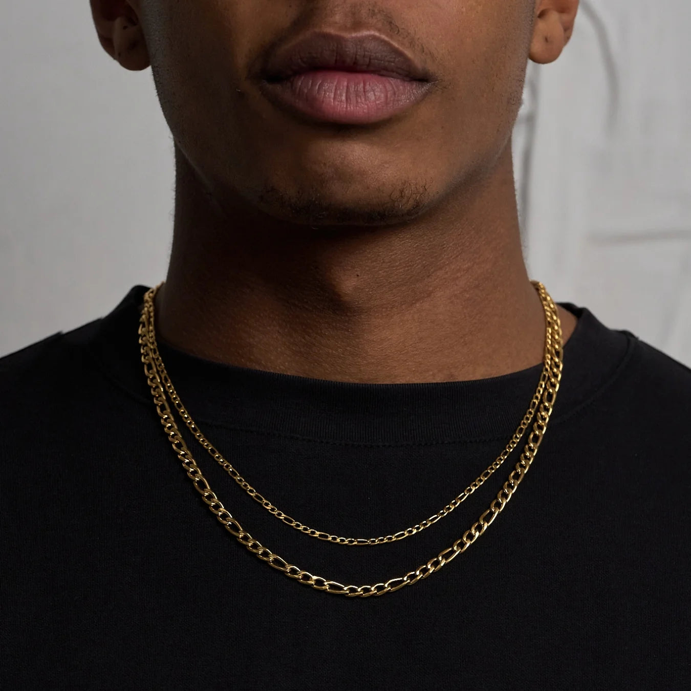Figaro Chain (Gold) 3MM