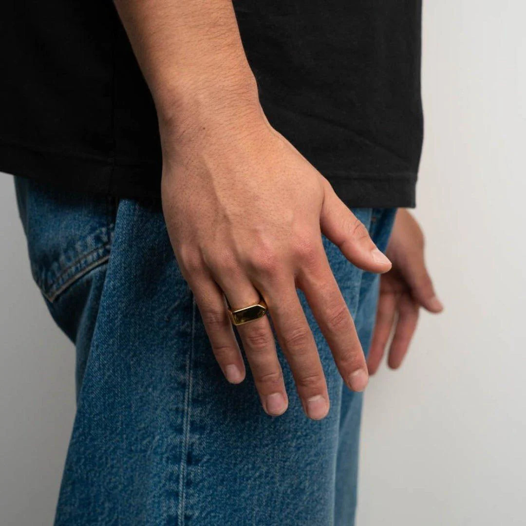 Flat Minimal Ring (Silver)
