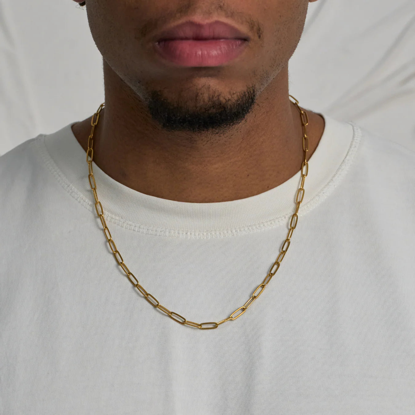 Paperclip Chain (Gold)