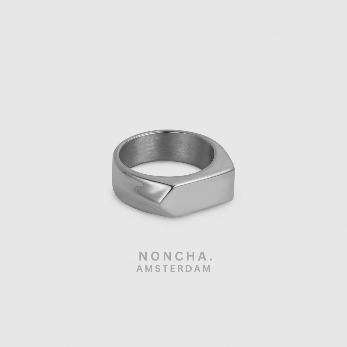 Flat Minimal Ring (Silver)