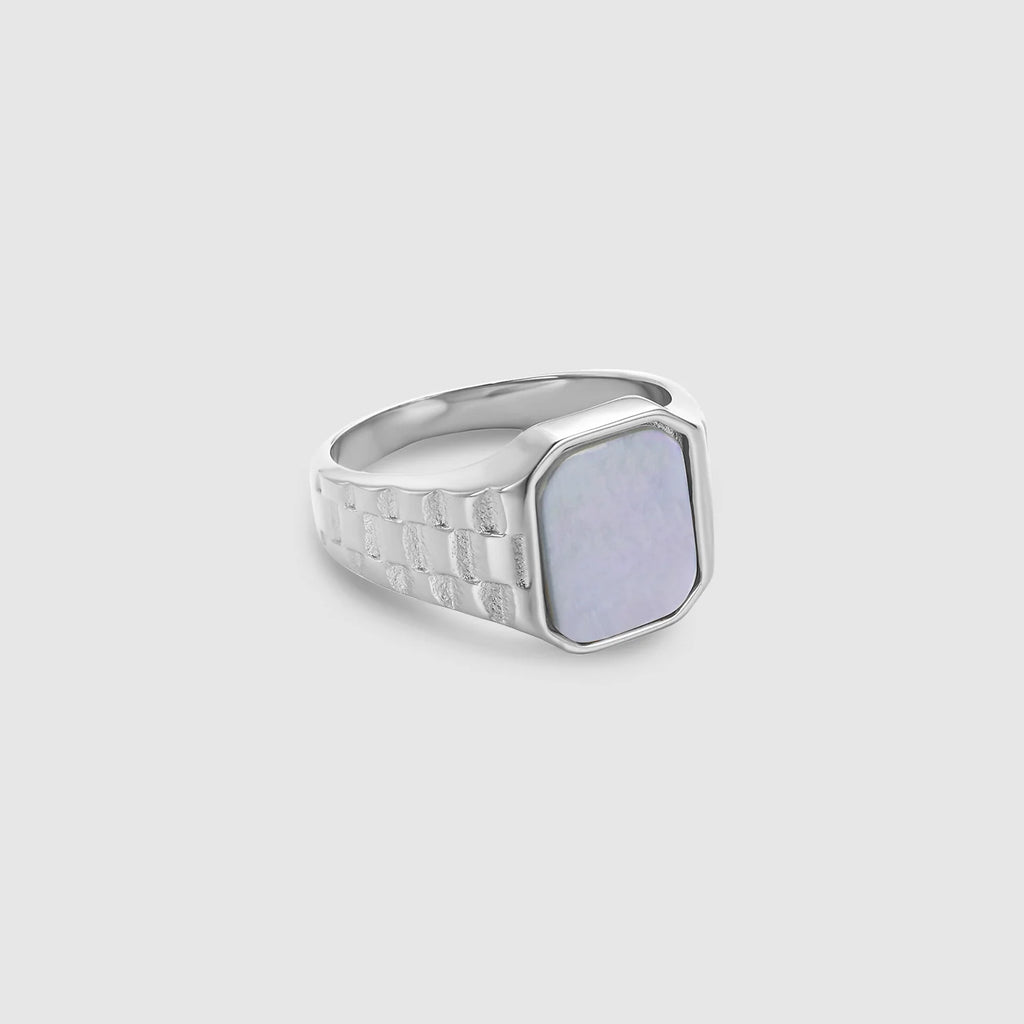 Watch White Ring (Silver)