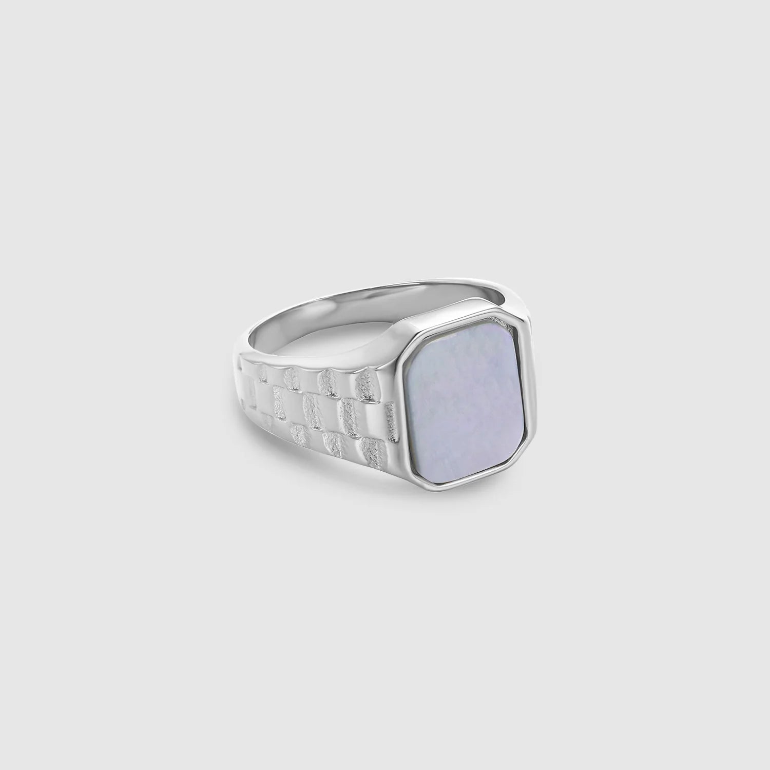 Watch White Ring (Silver)