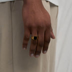 Watch Black Ring (Gold)