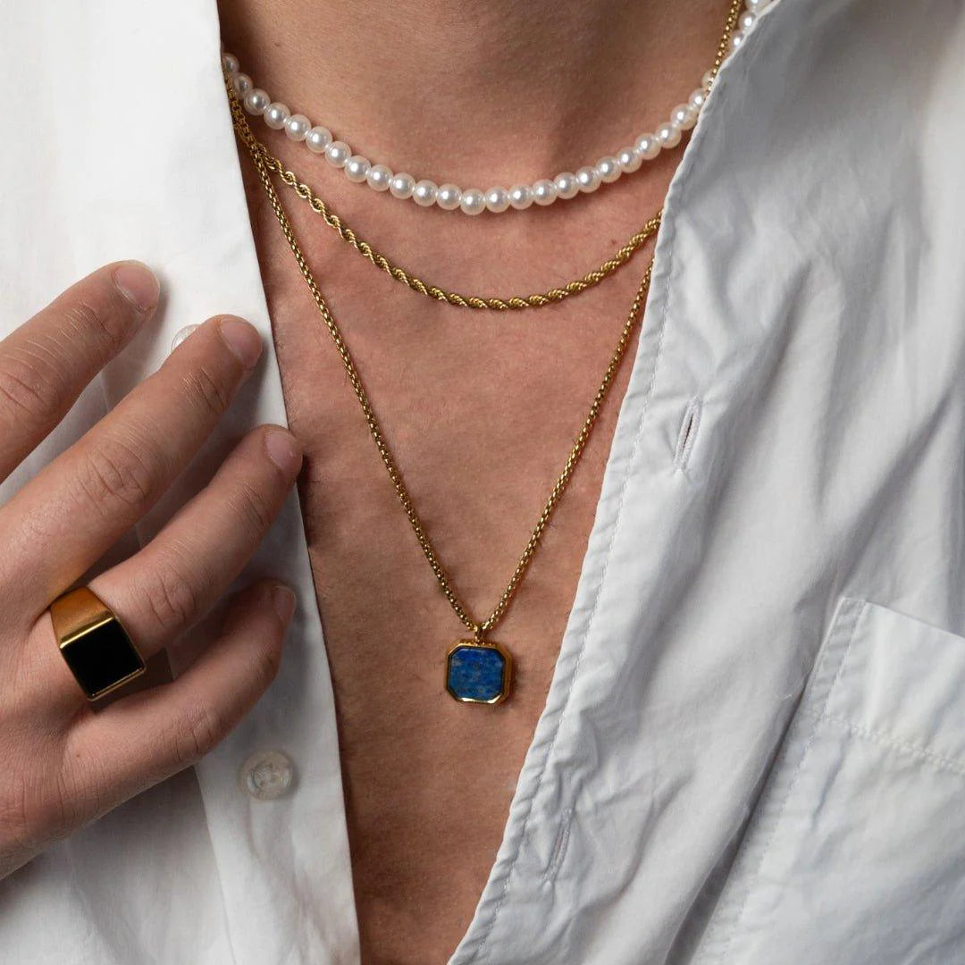 Blue Marble Square (Gold)