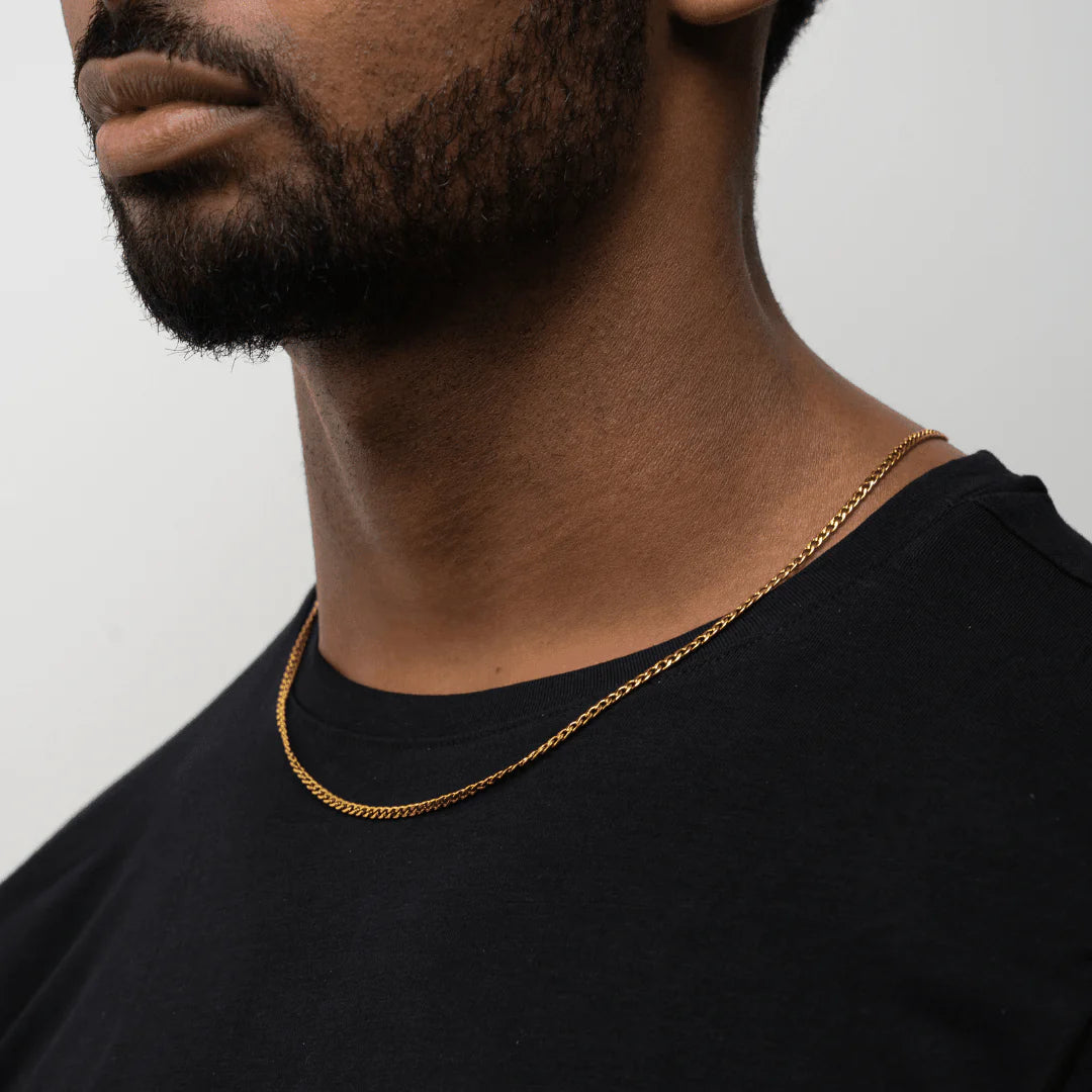 Cuban Chain (Gold) 3MM